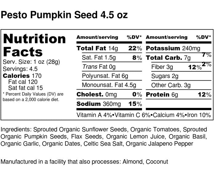 PESTO PUMPKIN SEED